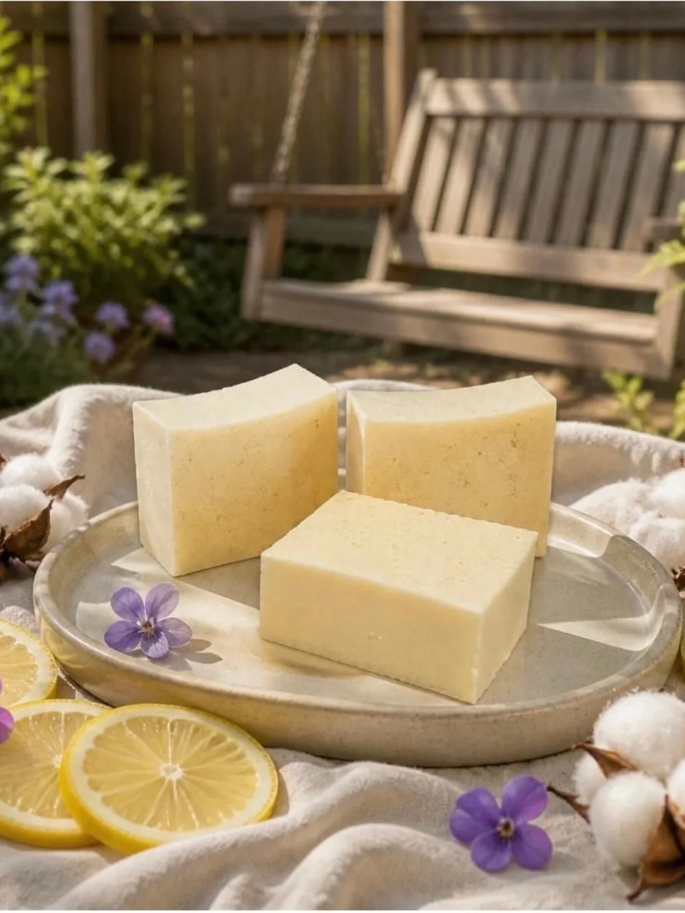 Oatmeal Shea Butter Soap Soothing Skin Nutrition by Orchid & Vine